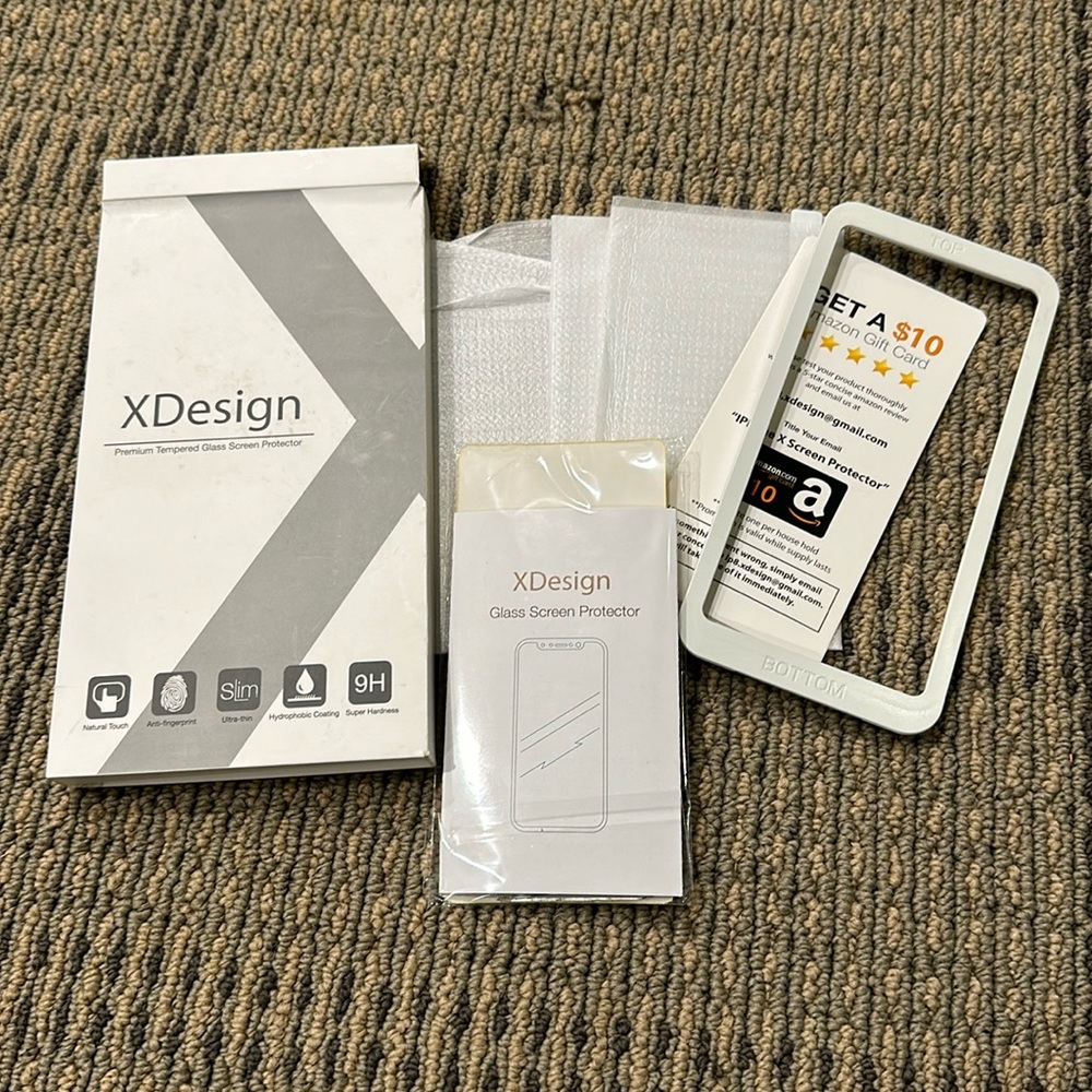 XDesign Premium Tempered Glass Screen Protector